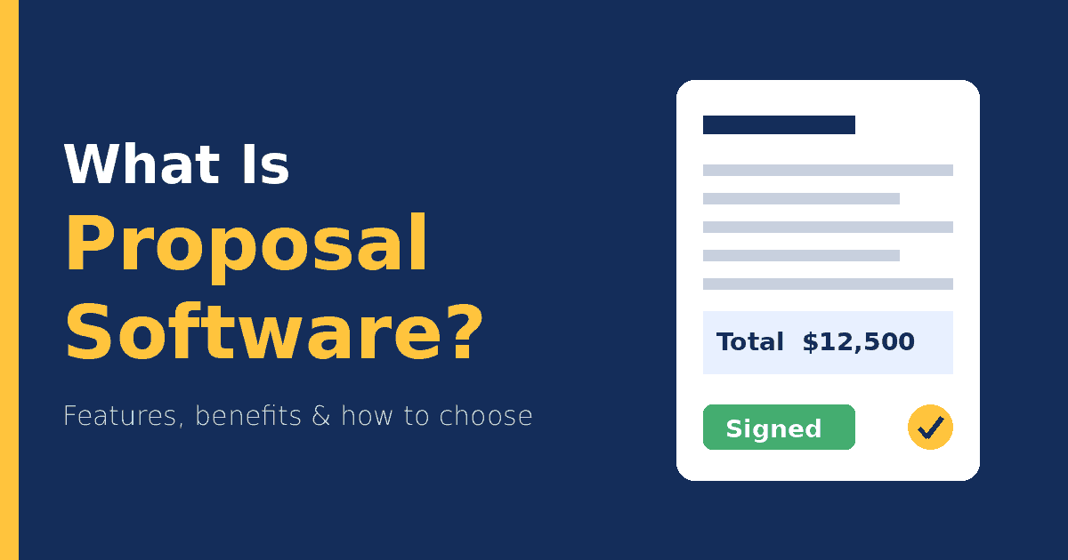 Proposal Software