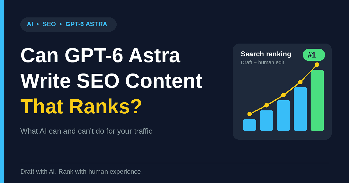 GPT-6 Astra SEO content