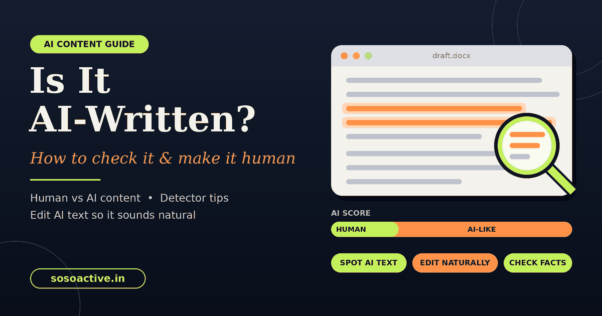 How to check if text is ai written